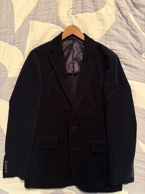 J Crew Ludlow Men's Navy Blazer - Italian Corduroy